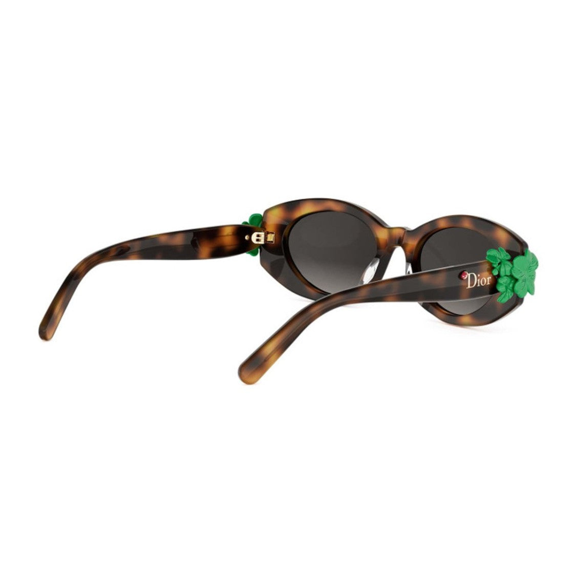 Dior Havana Diorclover Acetate Oval Sunglasses