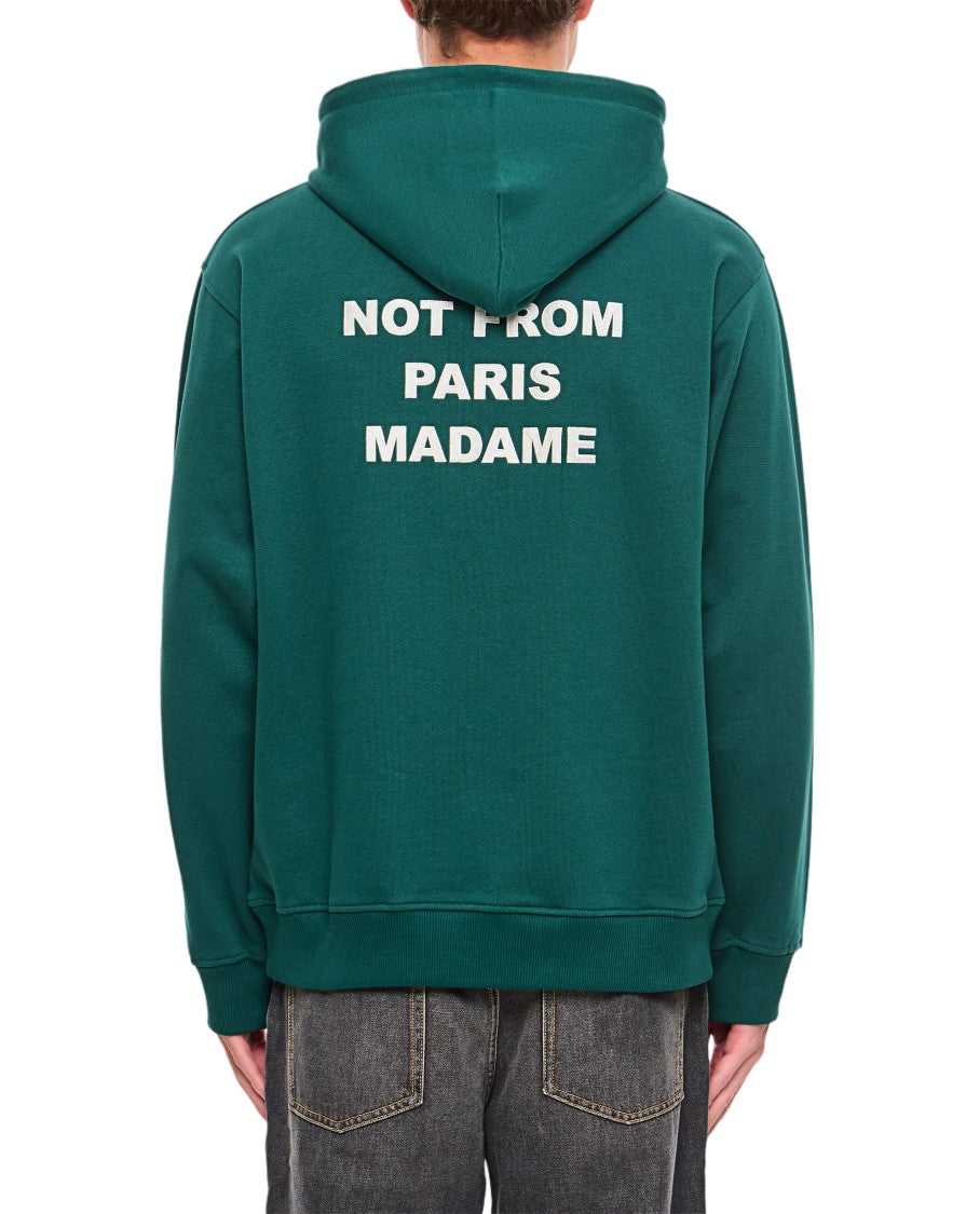 Drôle De Monsieur Green Le Hoodie Cotton Hoodie