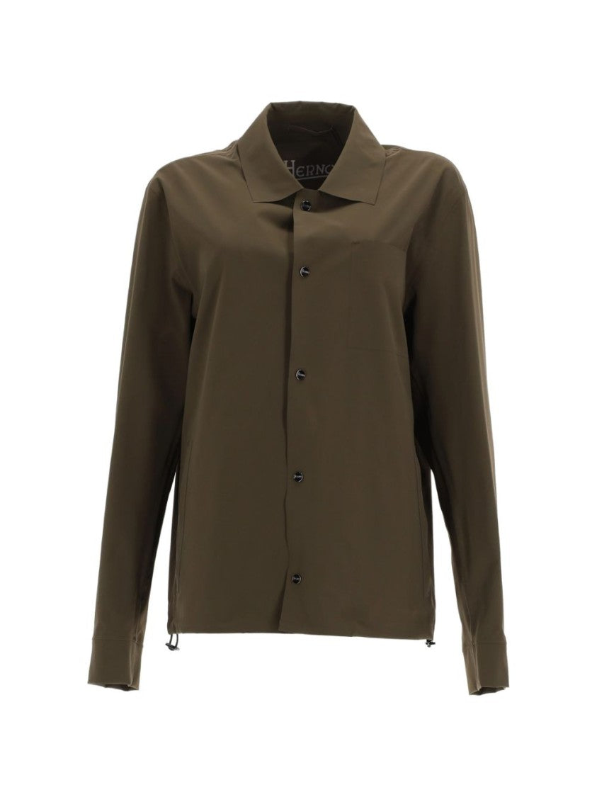 Herno Green Water-Repellent Jacket