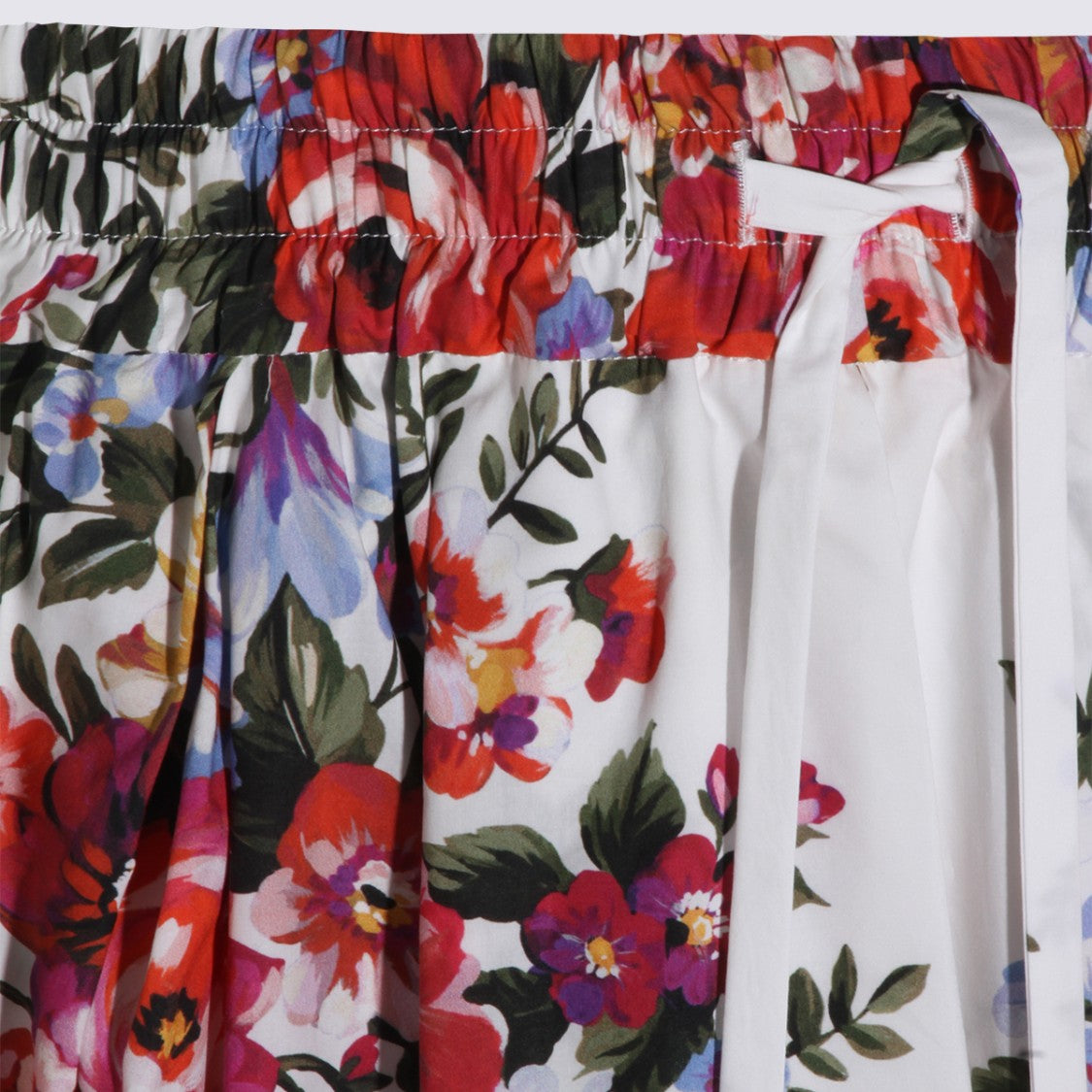 Dolce & Gabbana Floral-Print Midi Skirt