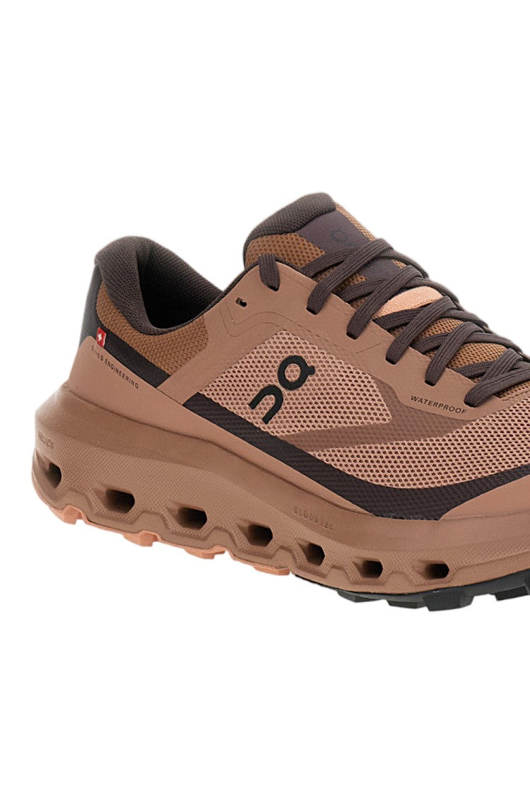 On Running Brown Cloudvista 3 Waterproof Mesh Sneakers