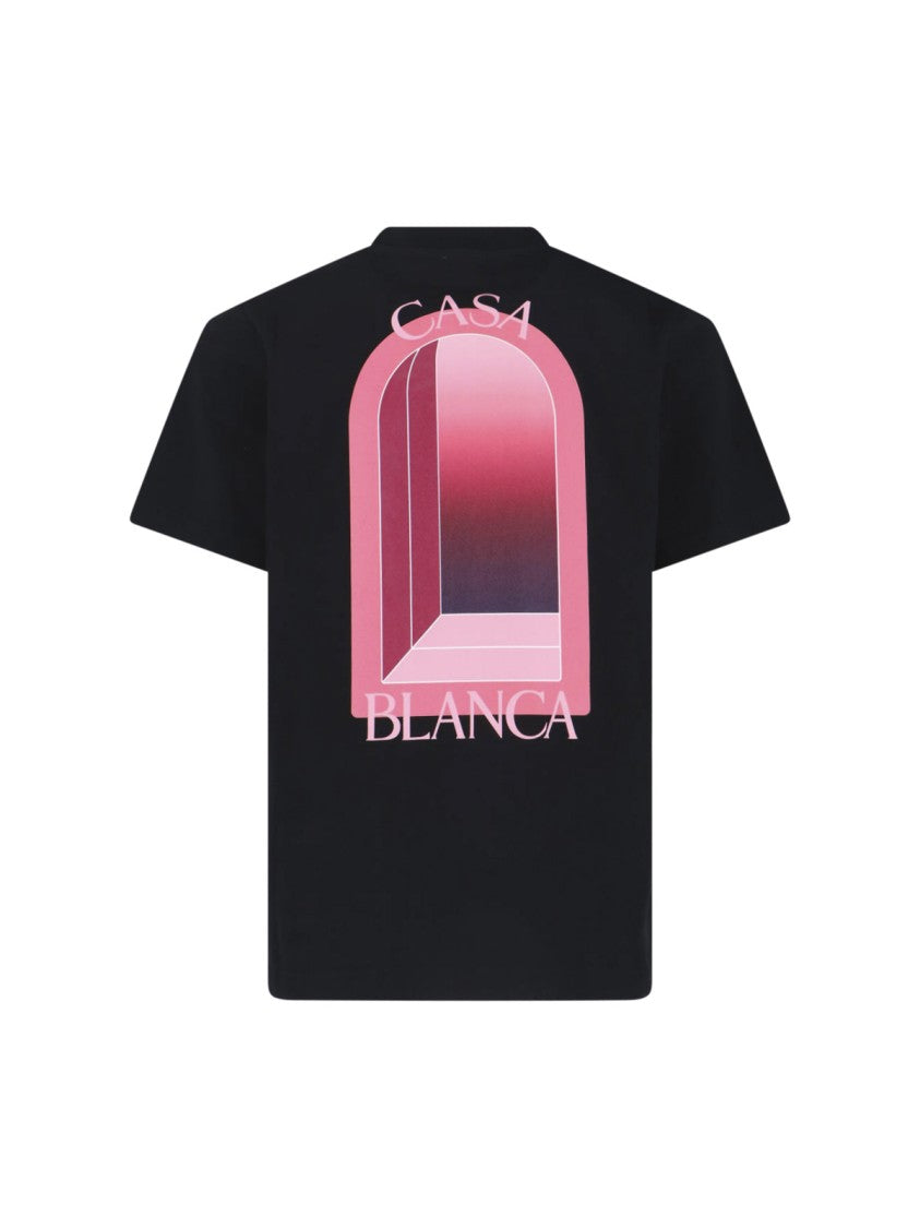 Casablanca "L’Arche" T-Shirt – Black