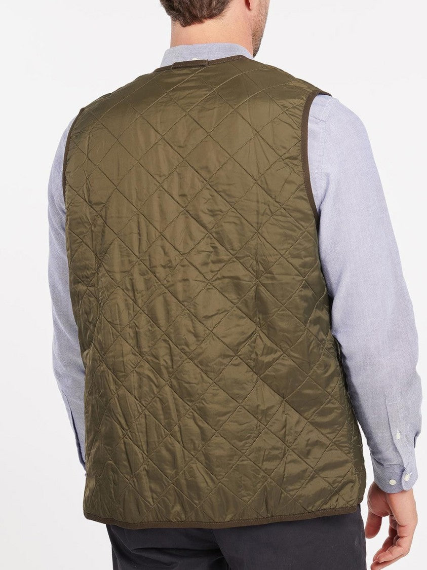 Barbour Polarquilt Waistcoat With Diamond Stitching