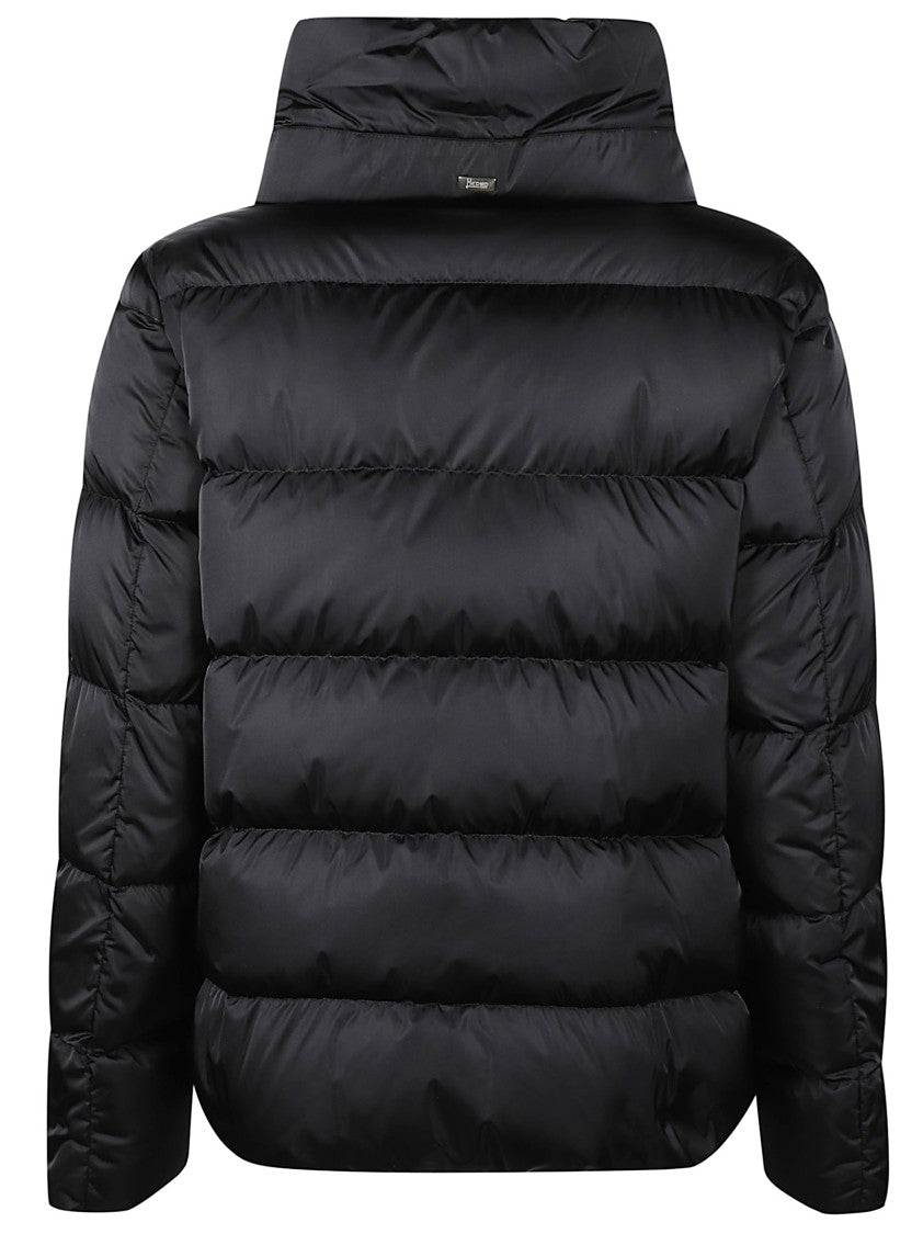Herno Down Cape Polyester Puffer Cape