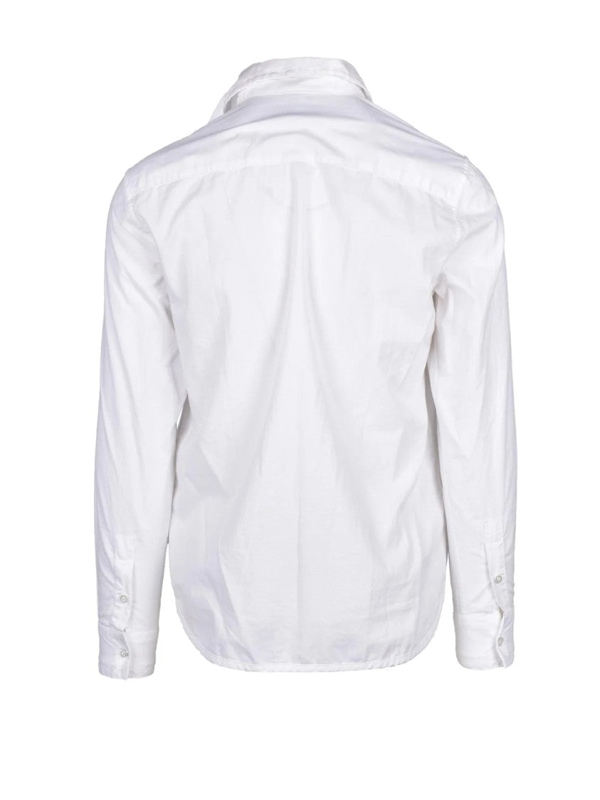 Vivienne Westwood Anglomania Long-Sleeve Button-Down Shirt With Chest Pocket And Crisp Collar