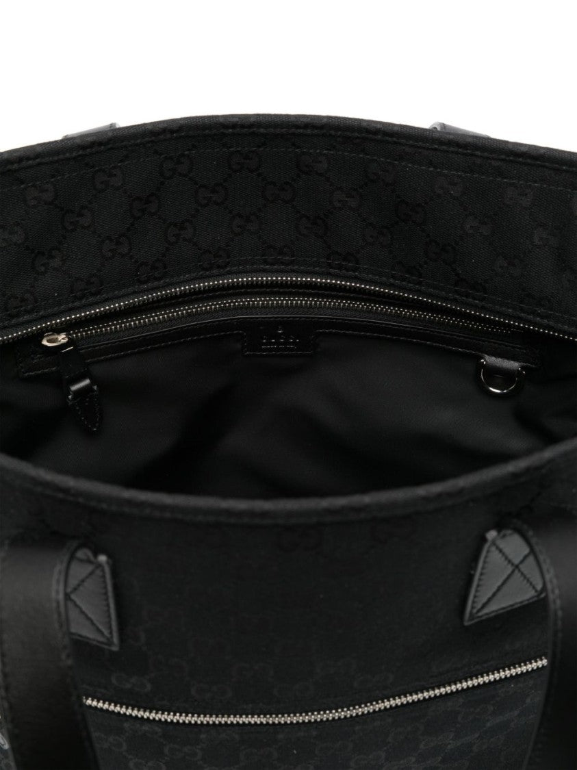 Gucci Gg Fabric Shopping Bag