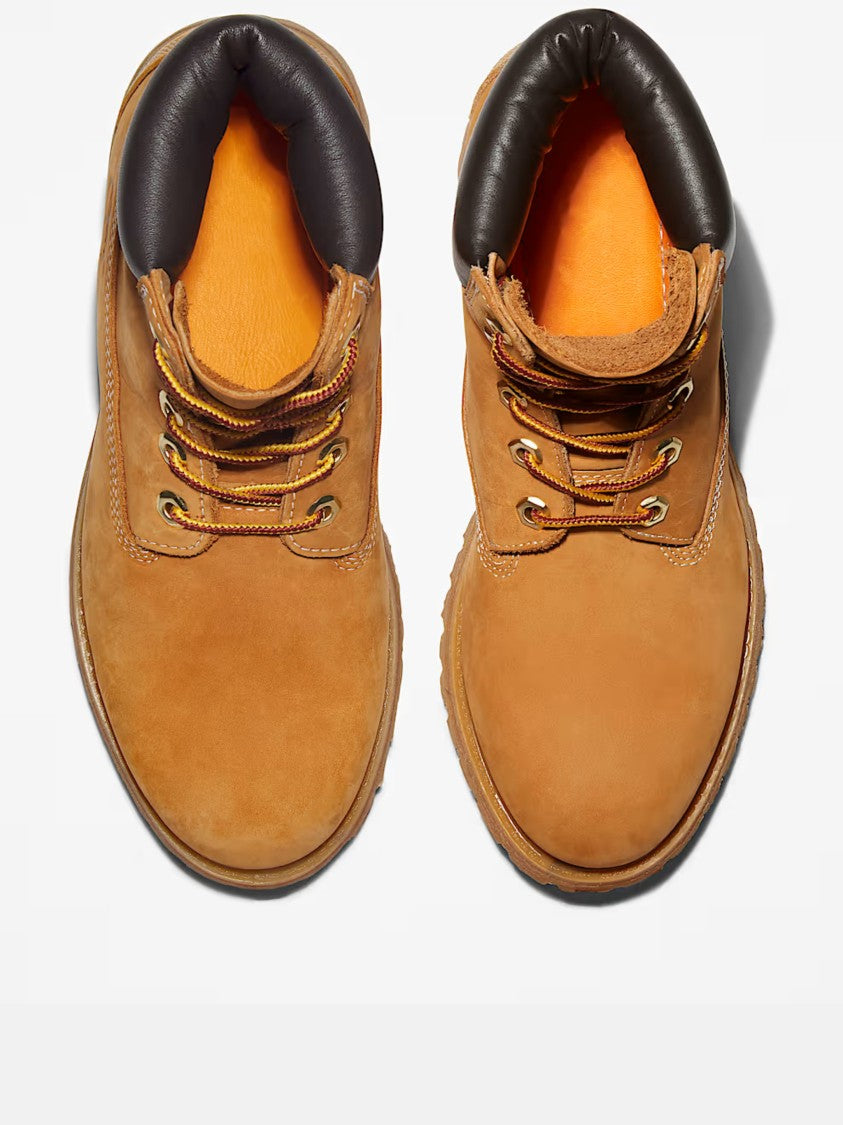 Timberland Wheat Leather Lace-Up Waterproof Boots