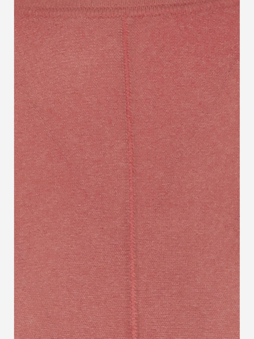 Oliver Lattughi Crew Neck Cashmere Sweater With Dropped Shoulders