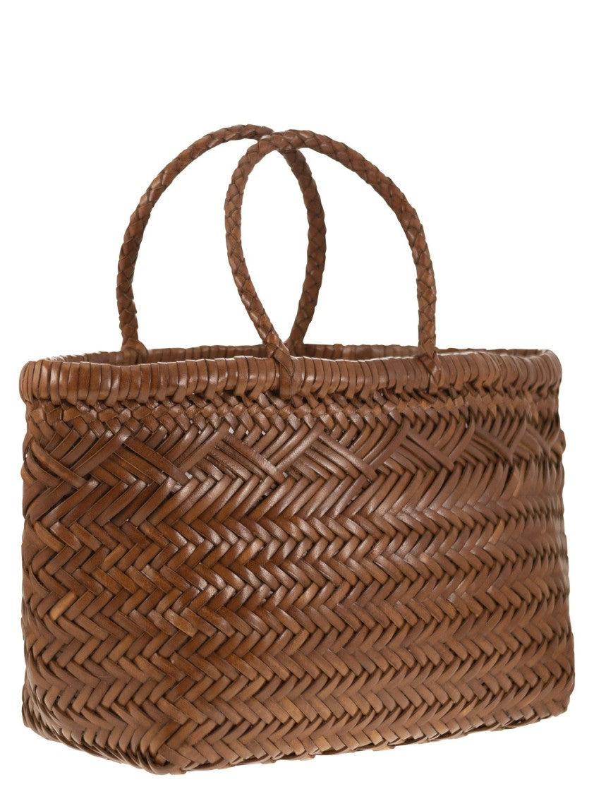 Dragon Triple Jump Small - Woven Leather Bag