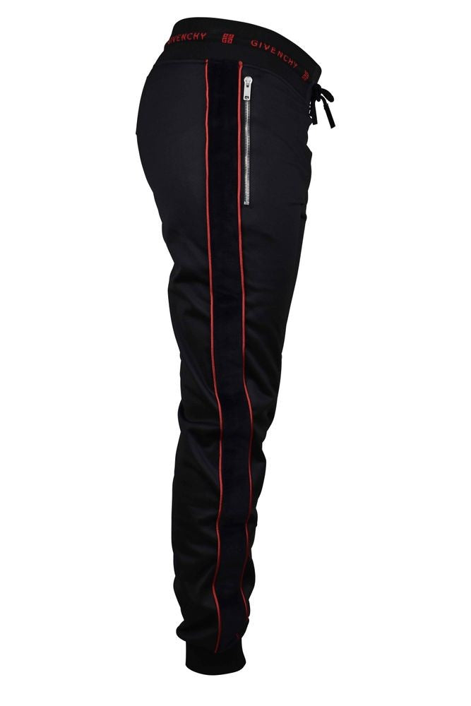 Givenchy Jogging Pants With Velvet Side Stripes