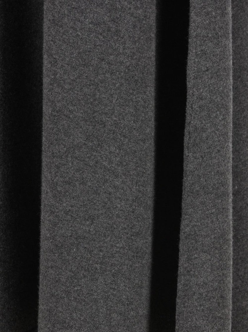 Balenciaga Maxi Wool Skirt