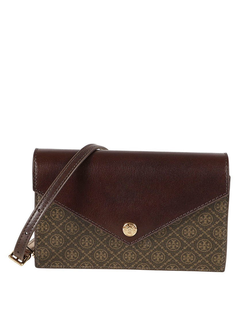 Tory Burch Brown Cotton Bag
