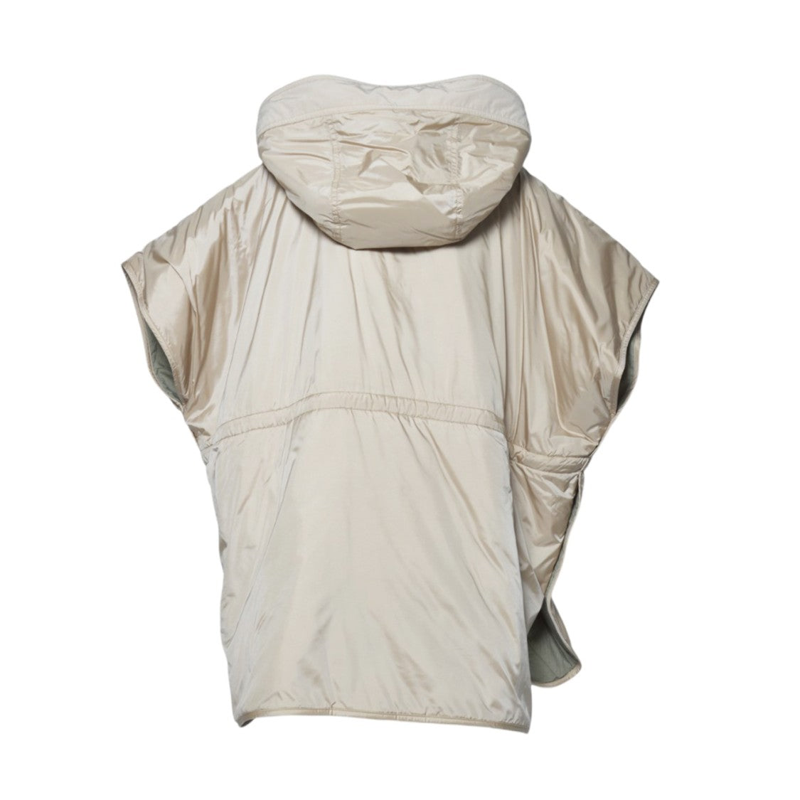 Max Mara Relaxed Oversized Hooded Jacket With Button Closure