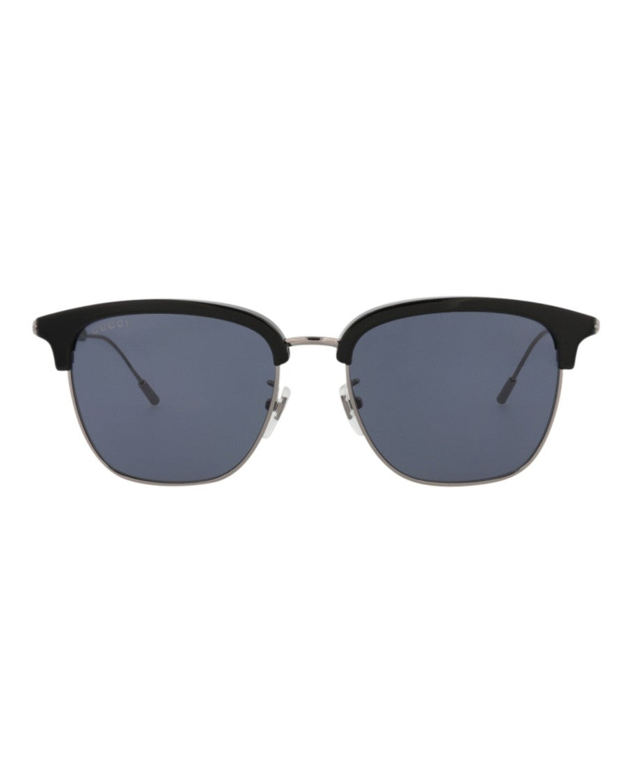 Gucci Round-Frame Recycled Acetate Sunglasses