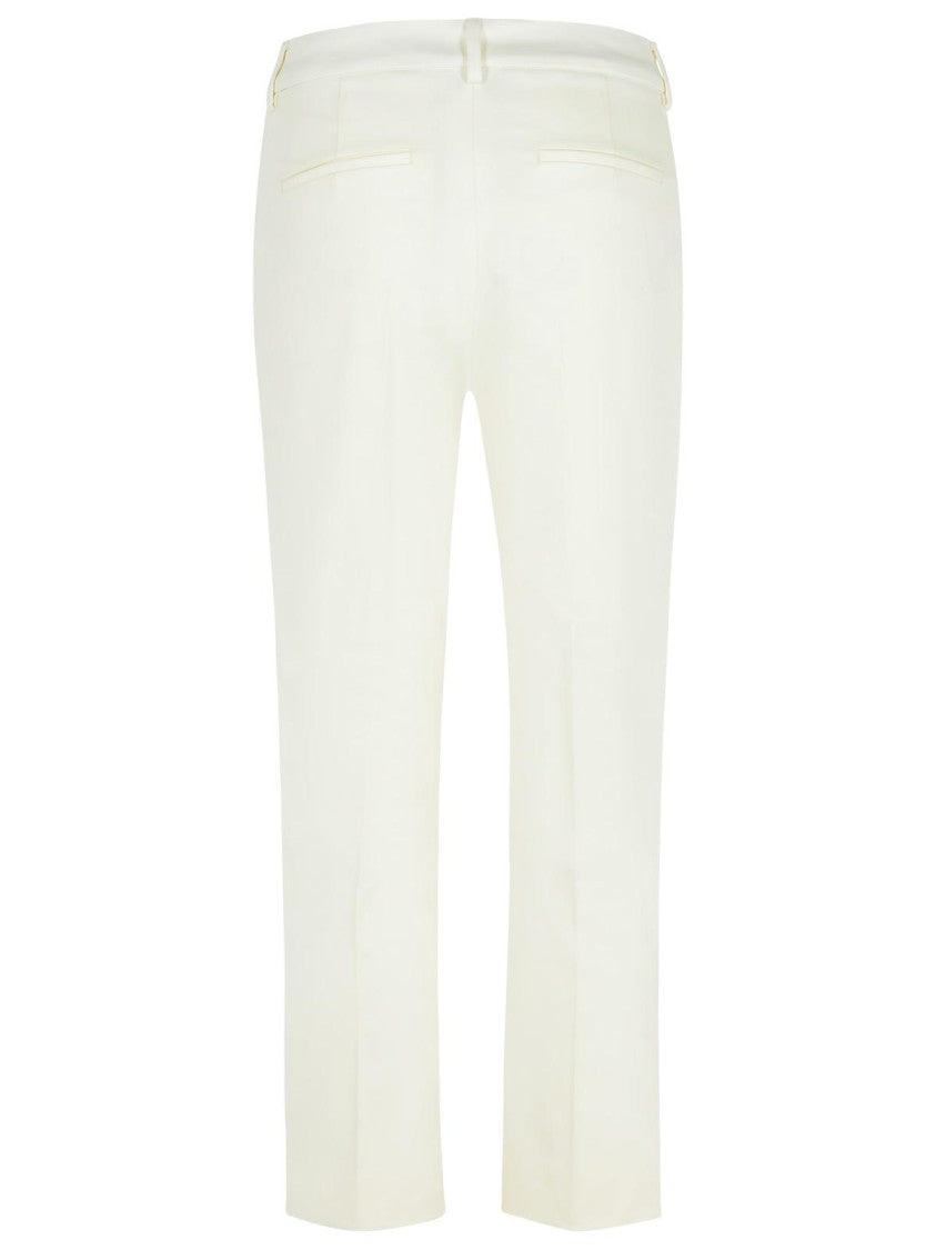 Sportmax Etna' White Cotton Pants