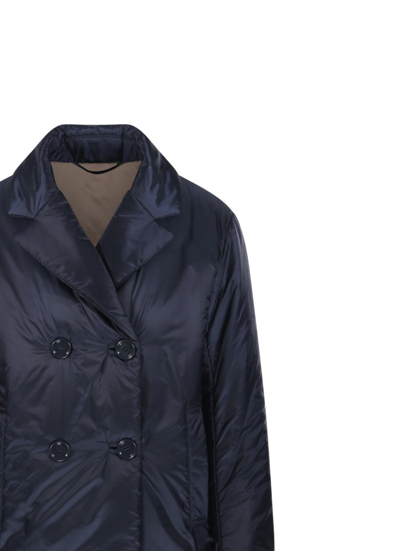 Max Mara Camelia Double Breasted Quilted Jacket