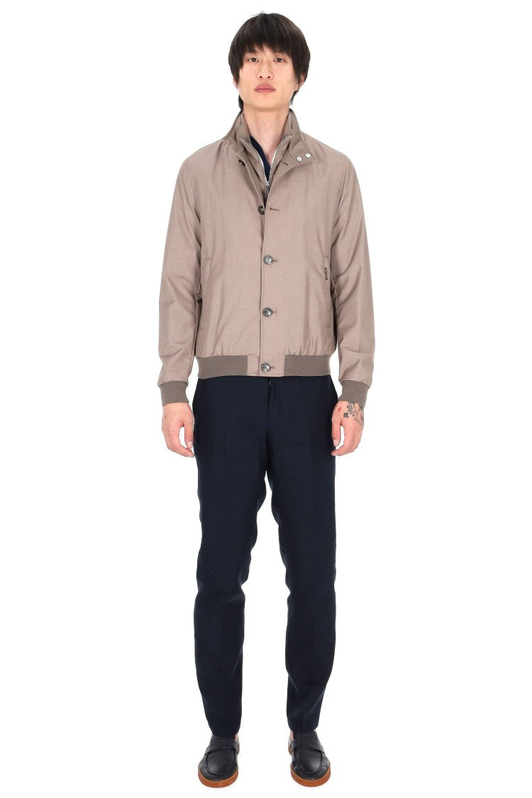 Moorer Bernie-Pum Stretch Technical Bomber Jacket