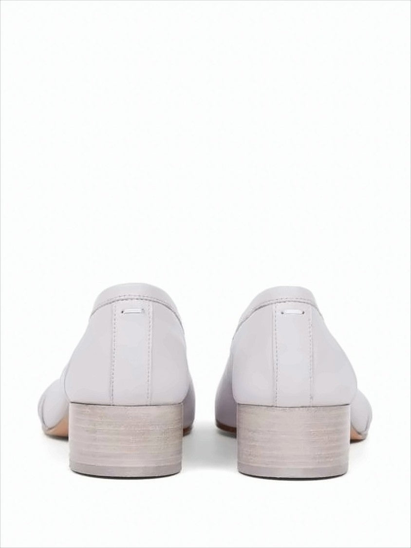 Maison Margiela Unique Split-Toe Flats With Low Block Heel