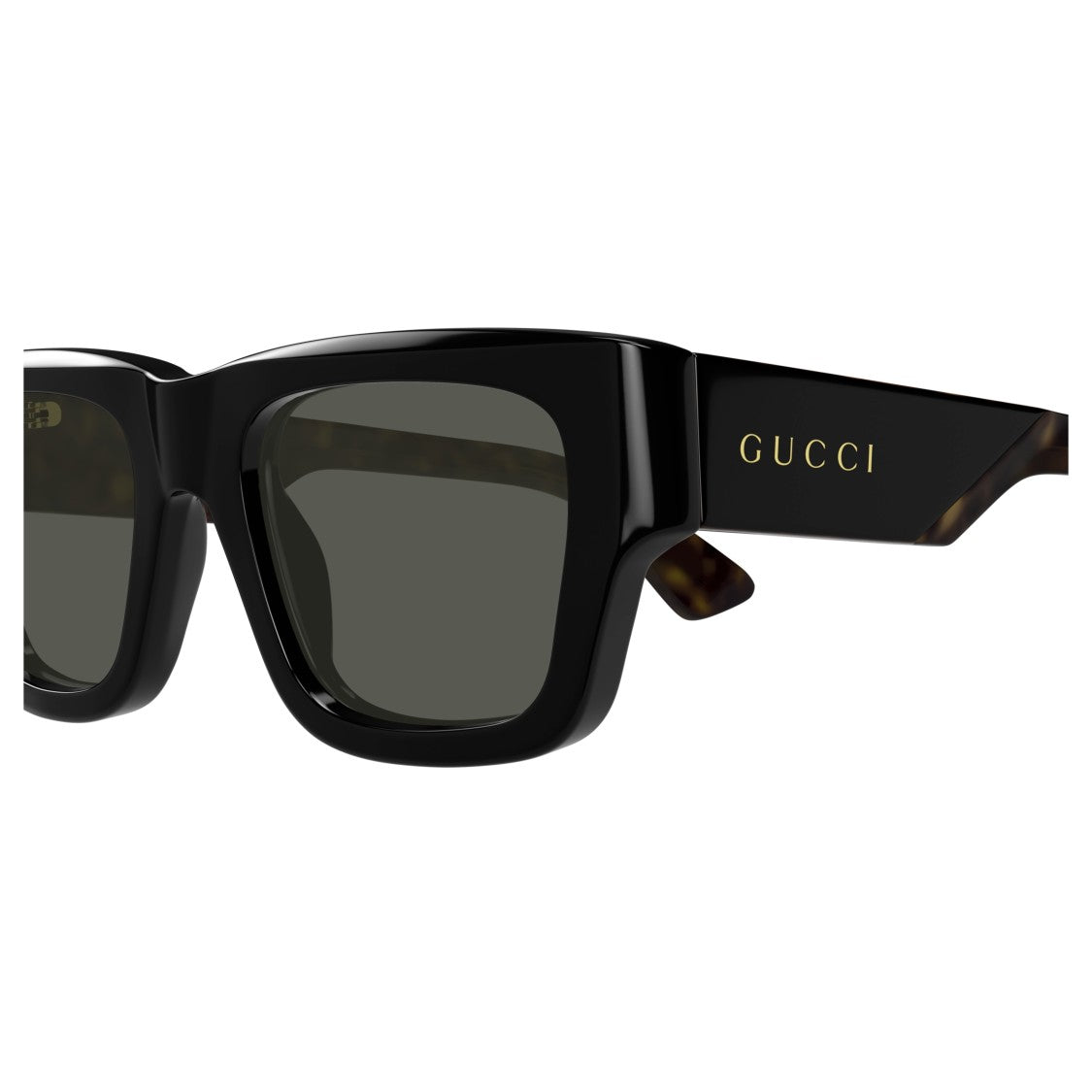 Gucci Gg1668s Rectangular Acetate Sunglasses