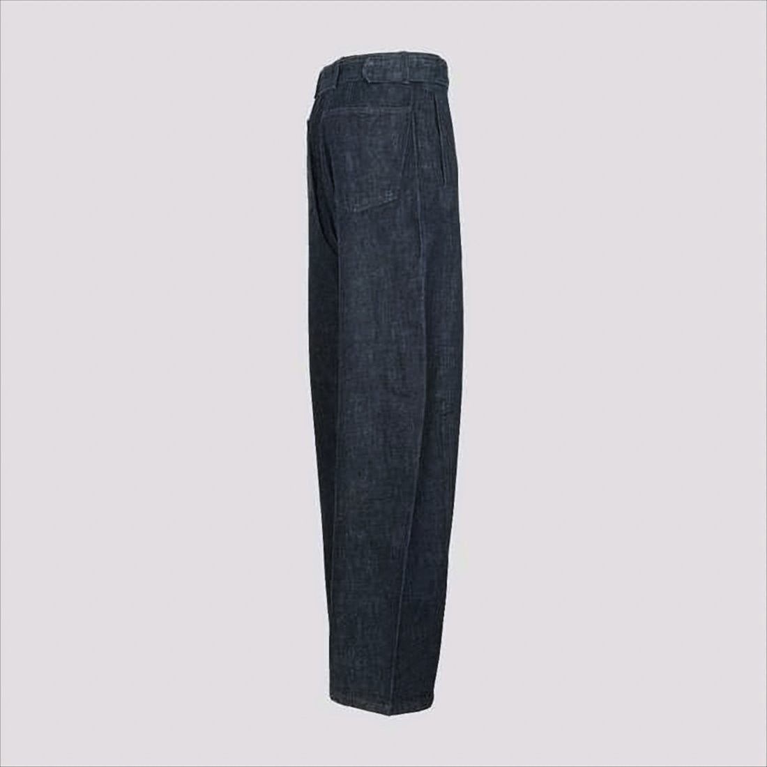 Lemaire Wide-Leg High Waisted Denim Pants
