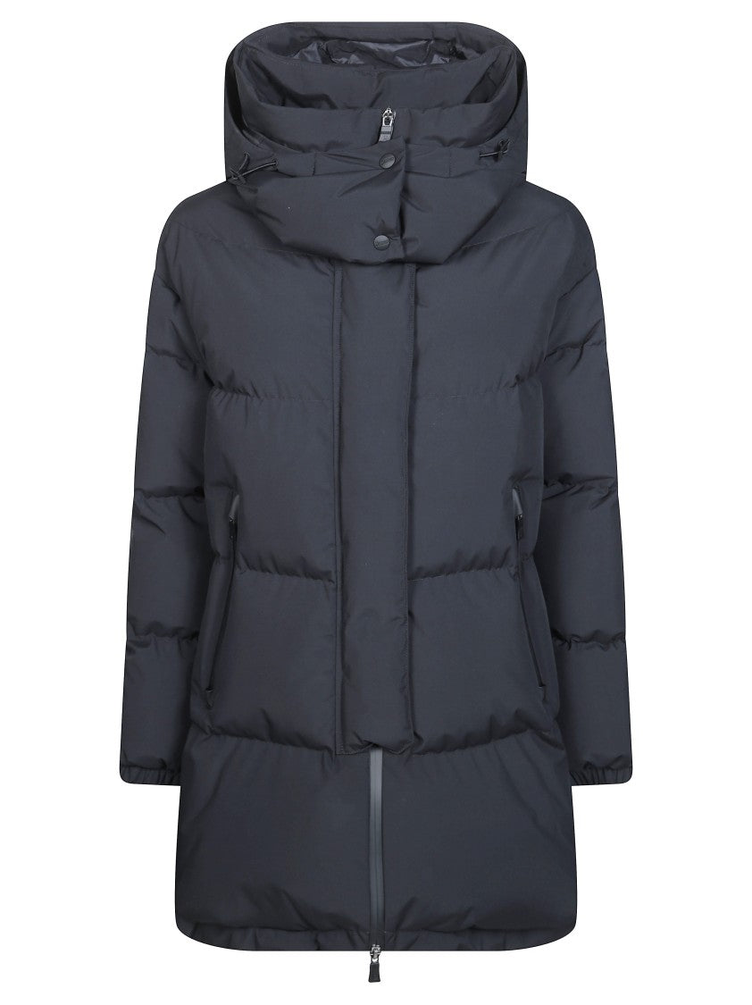 Herno Double-Layered Short Hooded Down Jacket