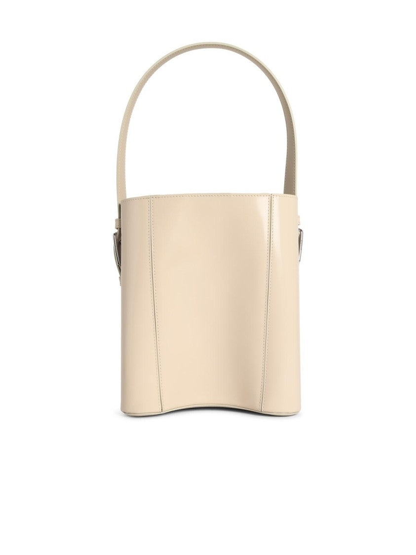 Coperni 'Erconomic Bucket' Light Beige Leather Bag