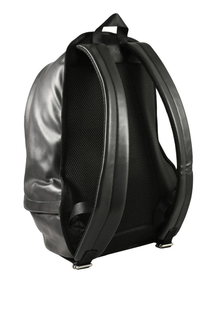 Diesel Polyurethane/Polyester Backpack - Black
