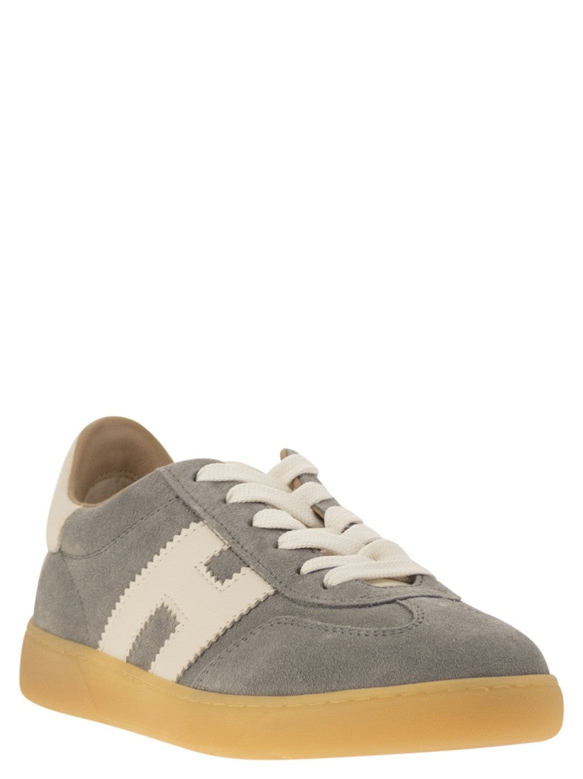 Hogan Suede Cool Sneakers With Nappa Leather Accents