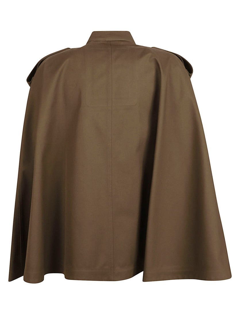 Burberry Double-Breasted Jacket With Cut-Out Design