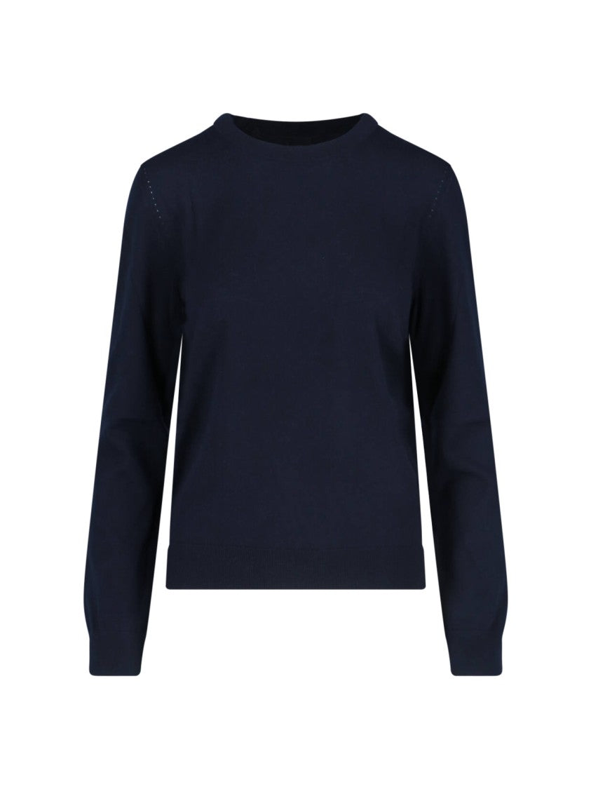Loro Piana "Neo Piuma" Sweater, In Blue Cashmere