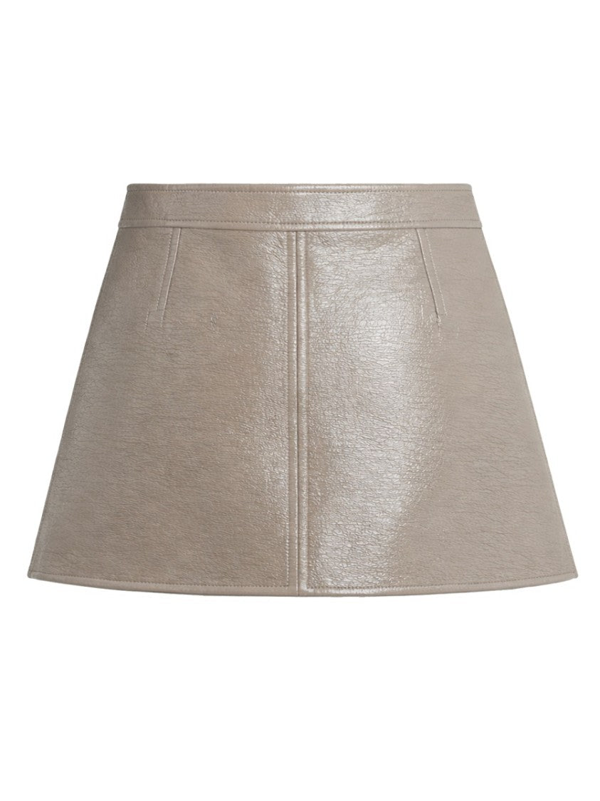 Courrèges Reedition High-Waisted Flared Mini Skirt