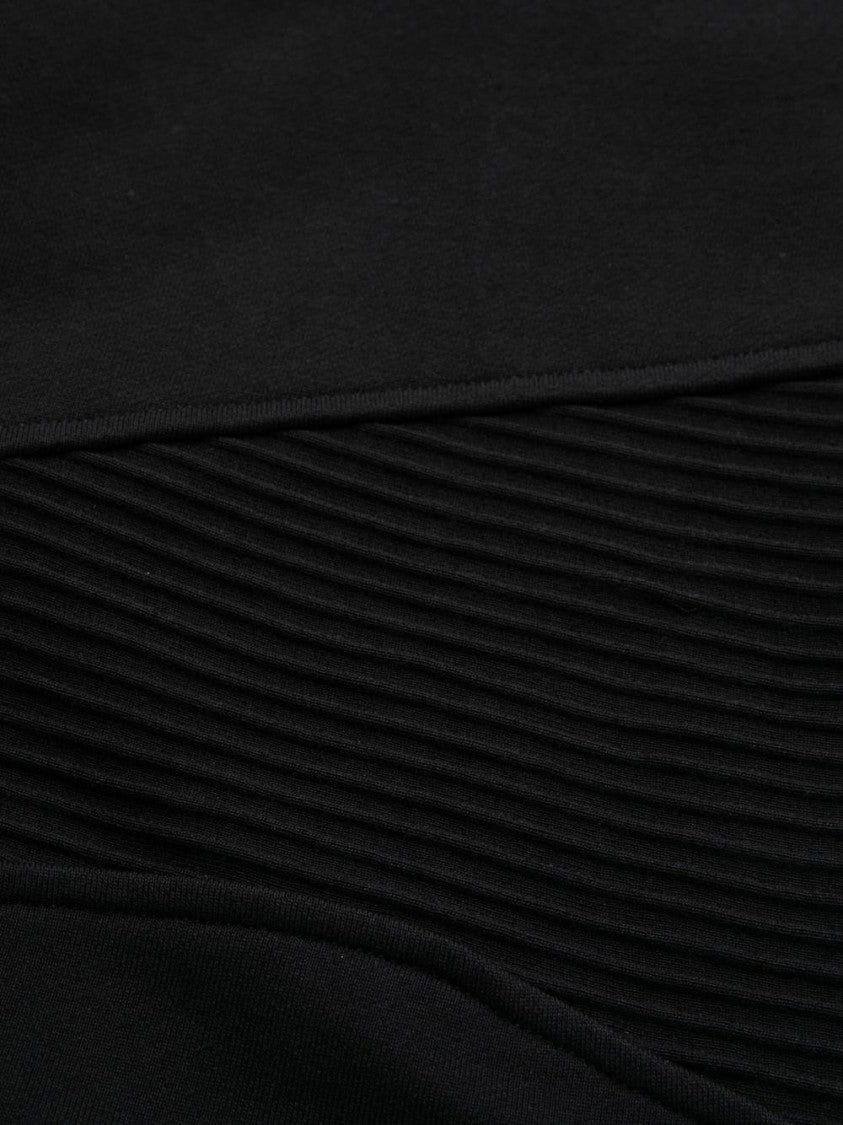 Balmain Flock Sweatpants With Ribbed Detailing