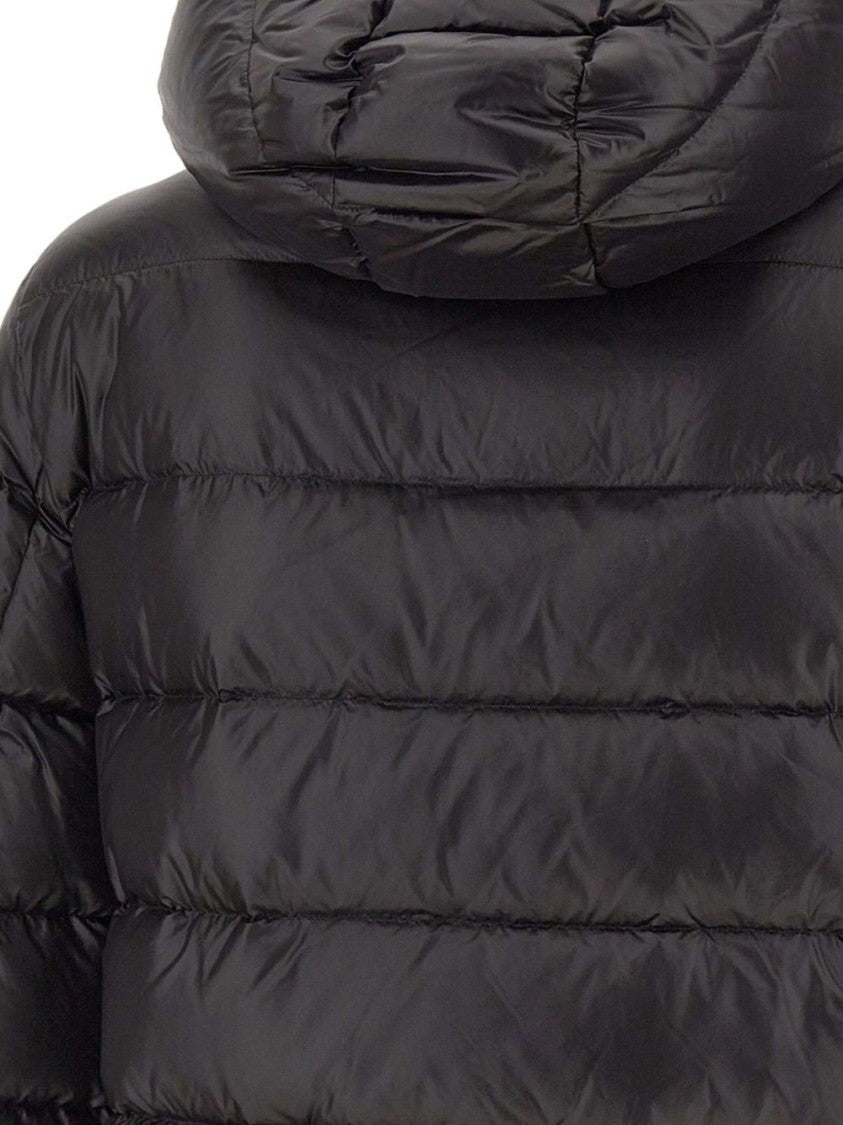 Peuterey Classic Black Tailored Coat With Minimalist Design