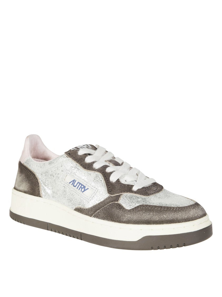 Autry White Low-Top Sneakers