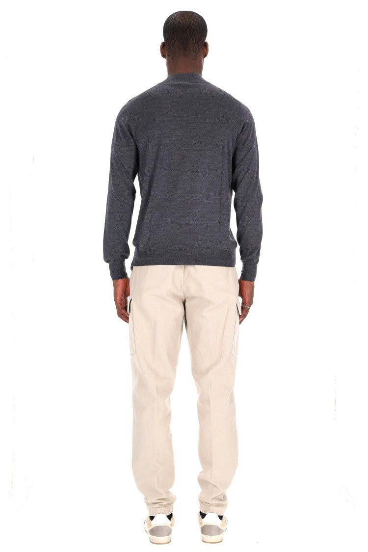 Barba Virgin Wool Turtleneck Sweater