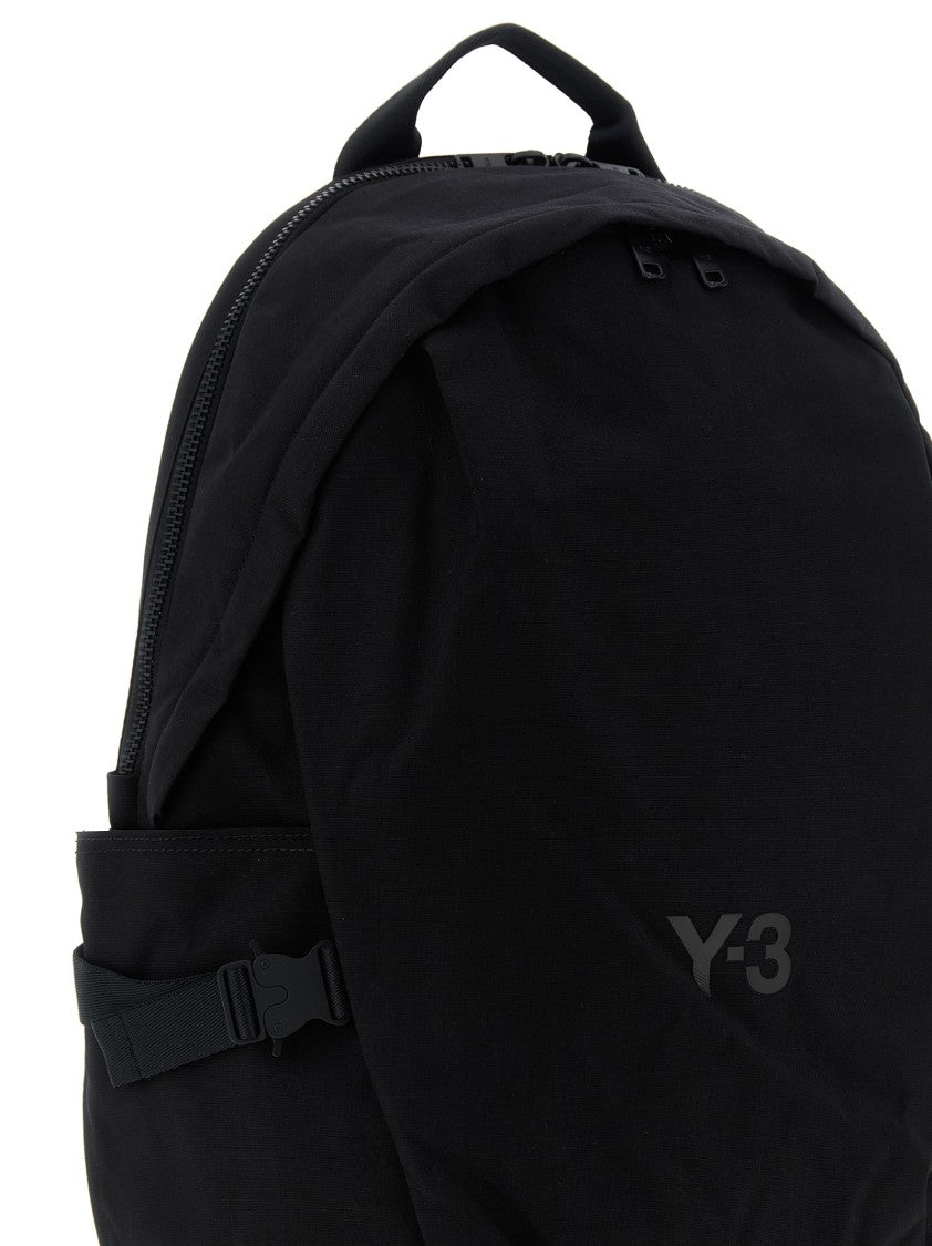 Y-3 Functional Cordura® Backpack With Embossed Logo And Adjustable Features