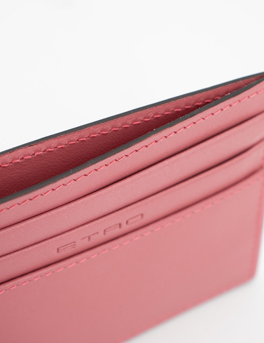 Etro Pink Card Holder