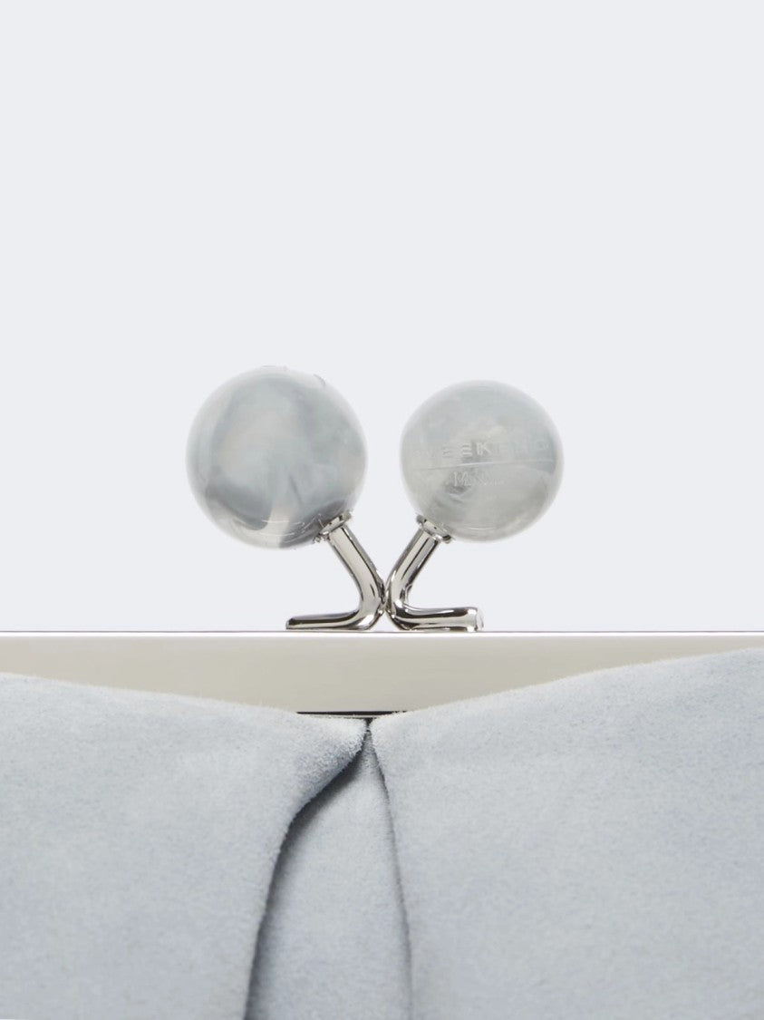 Max Mara Valois Soft Clutch With Unique Closure