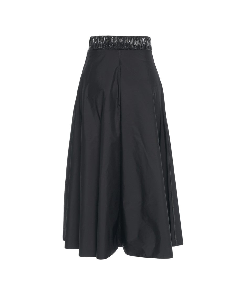 Elisabetta Franchi Belted Midi Skirt