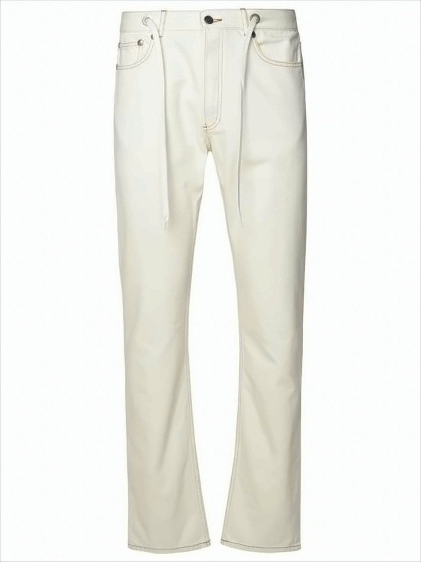 A.P.C. Relaxed Straight-Leg Pants With Adjustable Drawstring