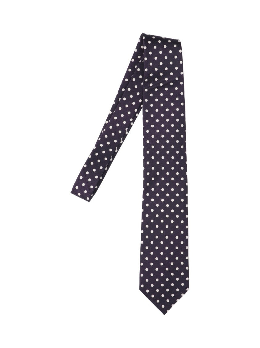 Tom Ford Silk Tie In Rich Purple