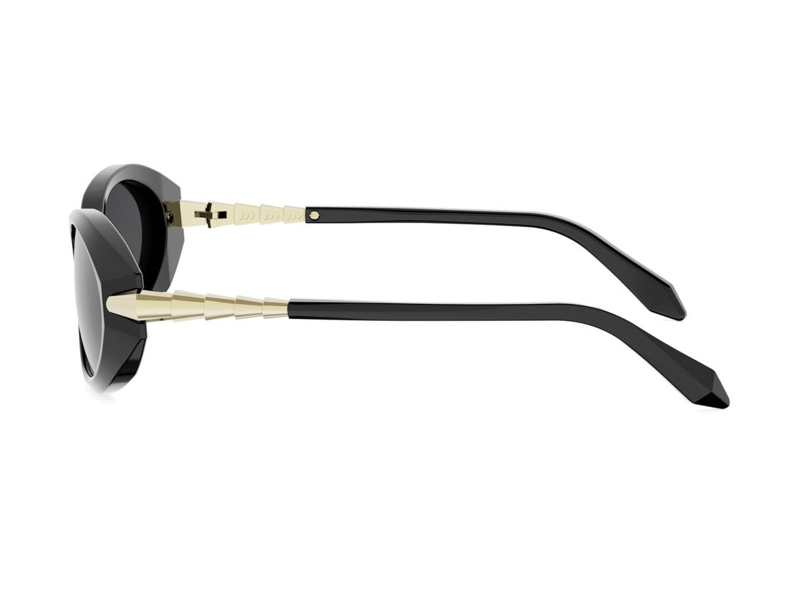 Bulgari Bv40068i Spiral Detail Rounded Sunglasses