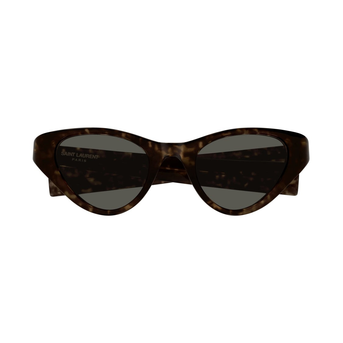 Saint Laurent Sl M144 Glossy Tortoiseshell Cat-Eye Sunglasses