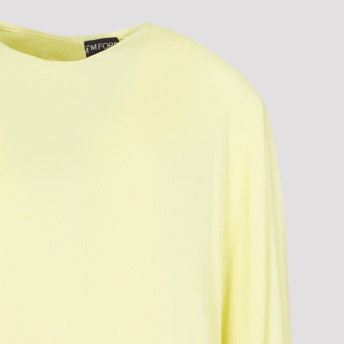 Tom Ford Cream Yellow Evening Dress