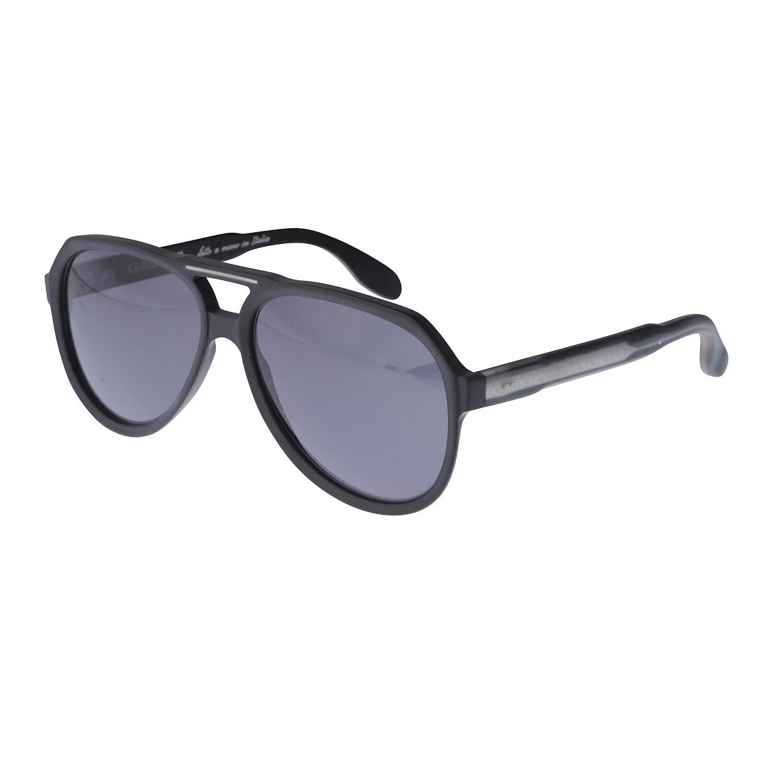 Kador Big Pilot Aviator Sunglasses With Matte Black Frame