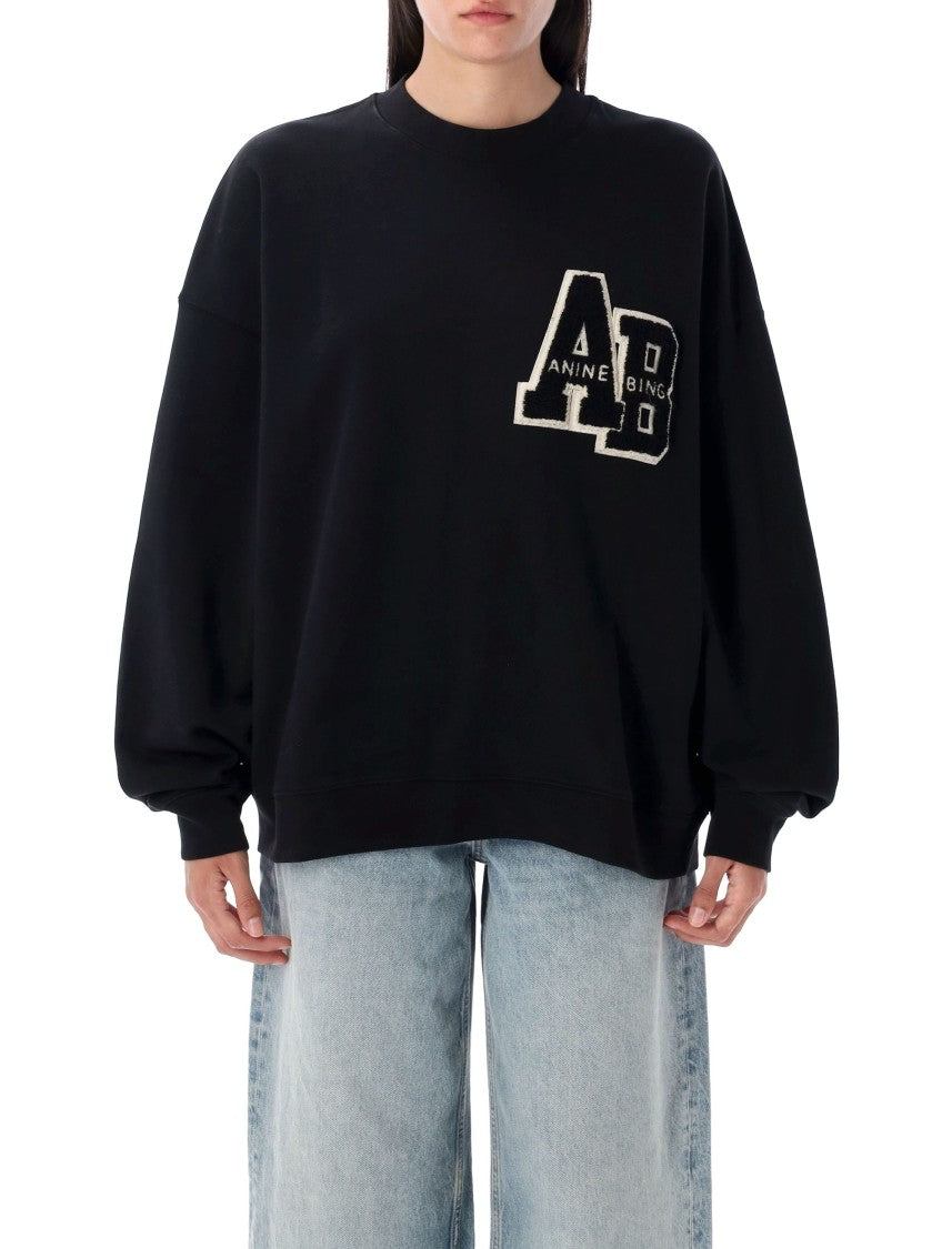 Anine Bing Miles Fleece Over Sweatshirt