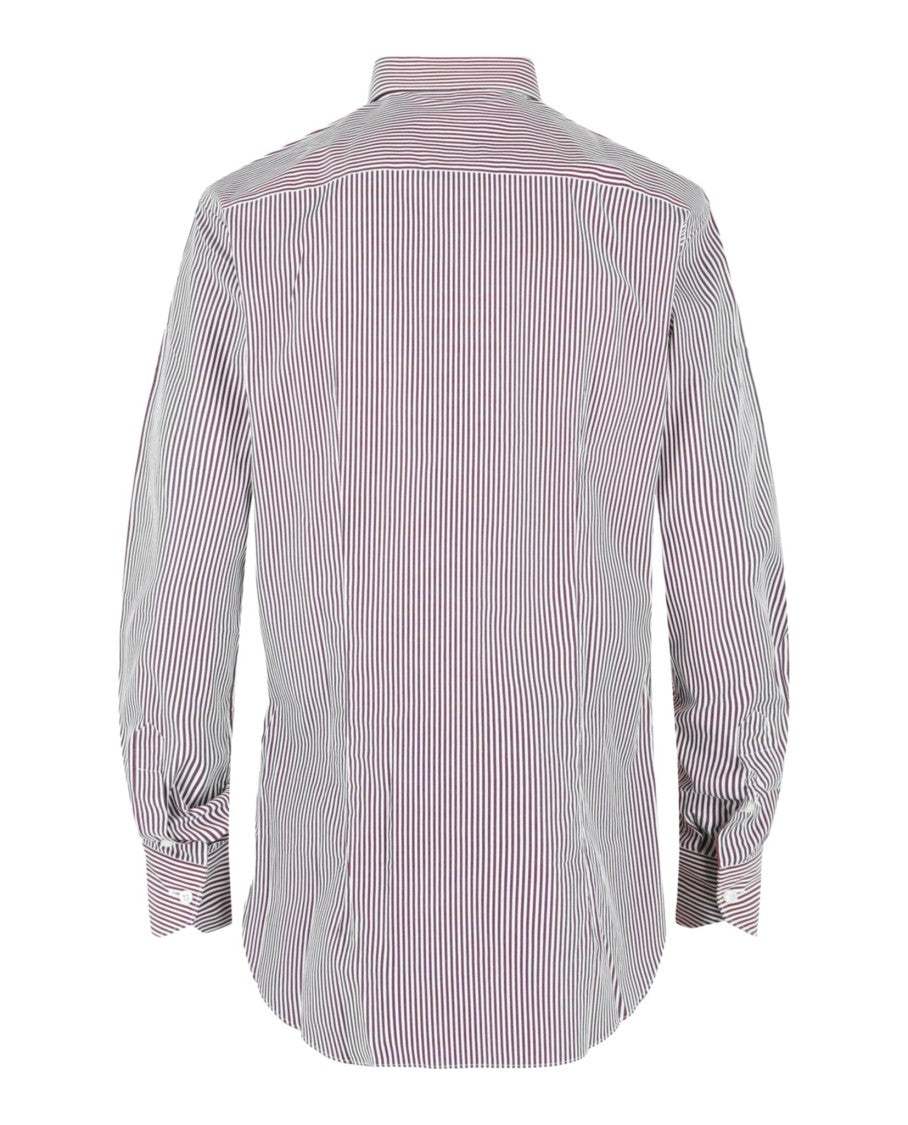Brioni Striped Button-Up Shirt