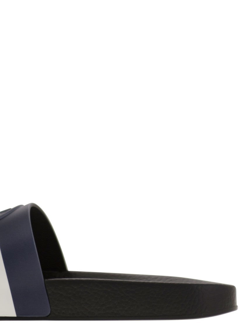 Moncler Basile - Rubber Slides With Logo