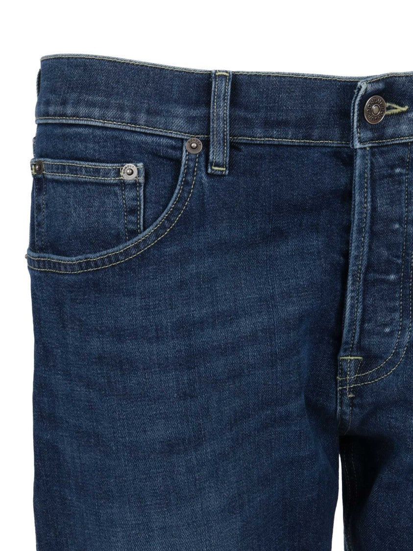 Dondup Slim Fit Tailored Pants With Classic Design And Subtle Stretch