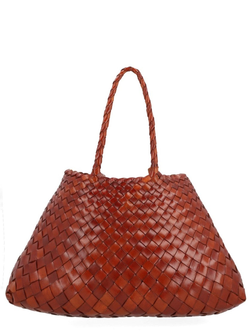 Dragon Diffusion Santa Croce Woven Leather Handbag Bag